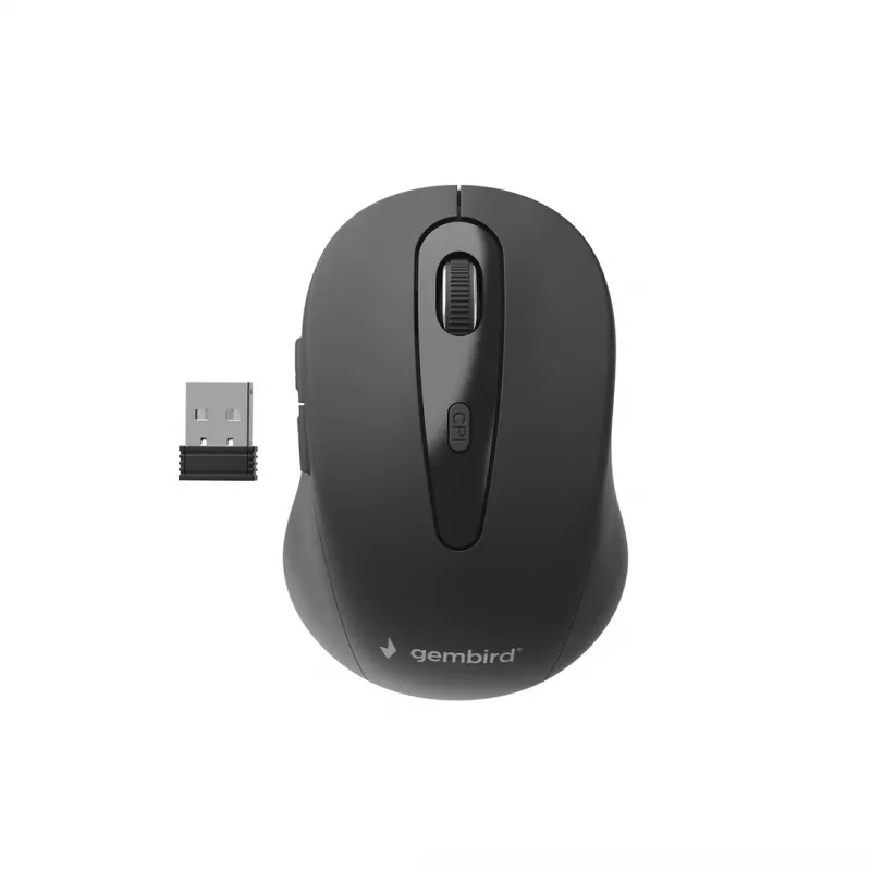 Gembird MUSW-6B-01 hiir Kontor Paremakäeline RF Juhtmevaba Optiline 1600 DPI