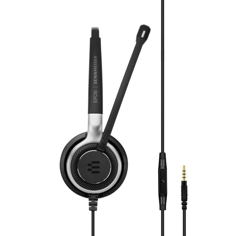 EPOS Sennheiser Headset Impact SC 635 mono must hõbedane (1000642)