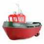 Raadio teel juhitav paat Amewi Fairplay I 1:72 RTR, roheline, 2,4 GHz