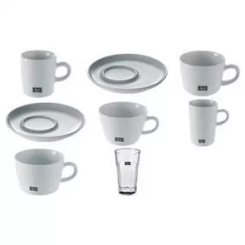 Cappuccino tass MELITTA M-Cups 0,25 L portselan valge — 65 mm kõrgus