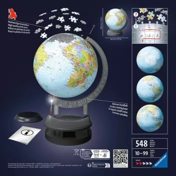 Ravensburger 3D pusle gloobus valgustusega