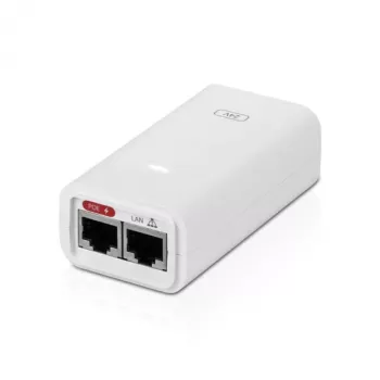 Ubiquiti POE-24-12W-G-WH PoE-toiteallikas, 24V, 0,5A, 12W, Gigabit