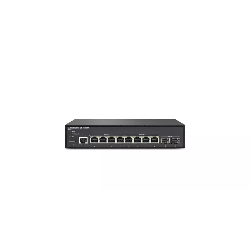 LANCOM GS-3510XP Hallatav L2 2,5G Ethernet (100/1000/2500) Power over Ethernet (PoE) 1U Must