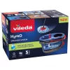 Põrandamopp VILEDA Mikrokiust 320 mm, teleskoopkäepide 55–123 cm, pestav, 360° pöörlev pea, must/sinine/punane