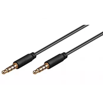 Microconnect IPOD011 helikaabel 0,5 m 3,5 mm must