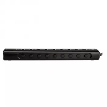 Nitro Concepts UH1, 10-pordiline hübriidne USB-keskjaam, USB 3.2