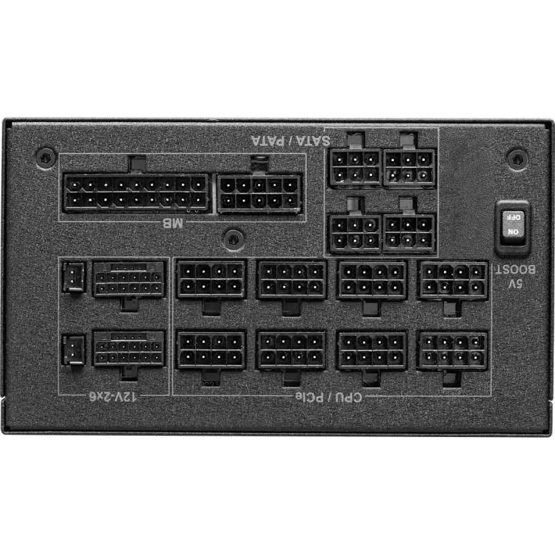 Toiteplokk ASROCK Taichi TC-1300T 1300 W 20+4 pin ATX 80 PLUS Titanium, must, 135 mm ventilaator