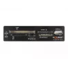 DeLOCK 91708 kaardilugeja USB 2.0 sisemine must hall CF SD MicroSD