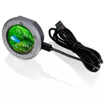 LCD-ekraanikomplekt THERMALTAKE AC-075-OOONAN-A1 2,1-tolline Must