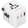 CANYON reisiadapter OnTour 20 EU/UK/US/AUS 20W Valge