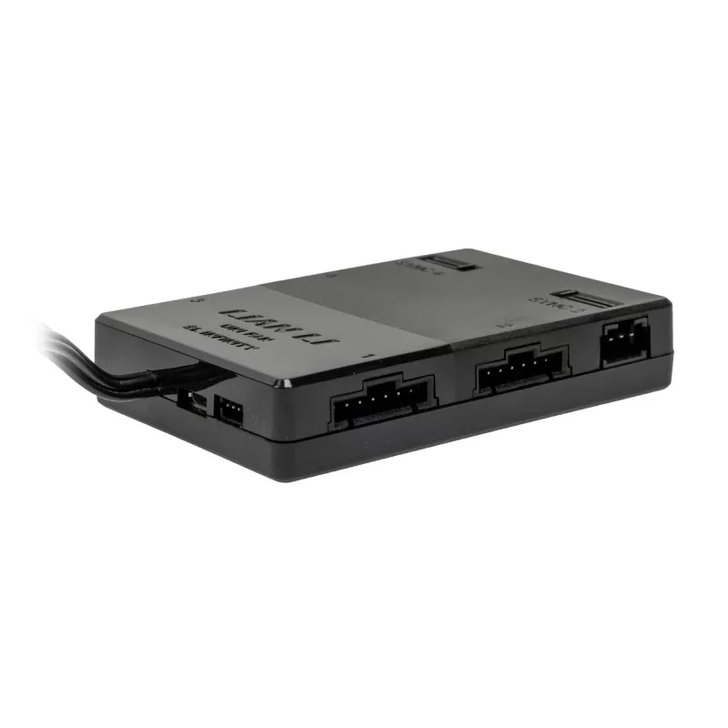 Kontroller Lian Li UNI HUB SL-INF L-Connect 3 must (mudel 12SLIN-CONT3B) UNI Fan SL seeriale