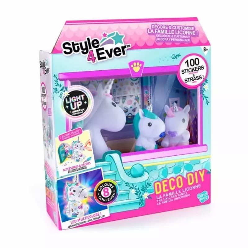 Canal Toys meisterduskomplekt The Unicorn Family Light Up (OFG287)