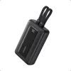 PowerBank 20k mAh 30W kaabel C/Lightning 1USB-C 1USB-A Sinine