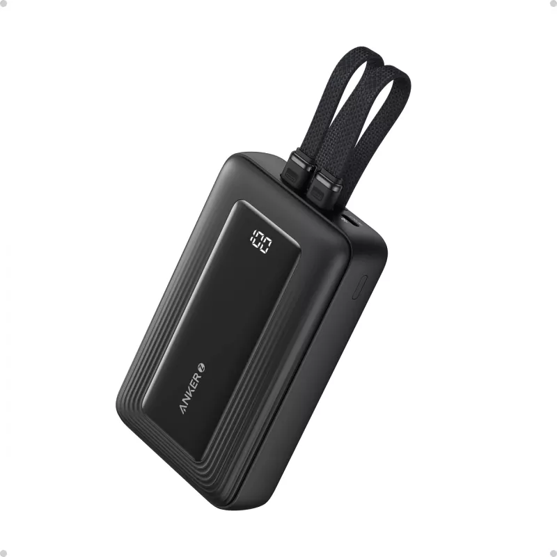 PowerBank 20k mAh 30W kaabel C/Lightning 1USB-C 1USB-A Sinine