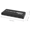Qoltec 51798 aktiivne HDMI-jaotur 4 x HDMI 4K x 2K | 3.4Gb/s