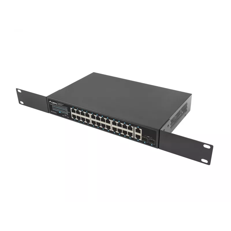 Haldamata LANBERG lüliti RSGE-24P-2GE-2S-360 24 RJ-45 Ethernet pordiga
