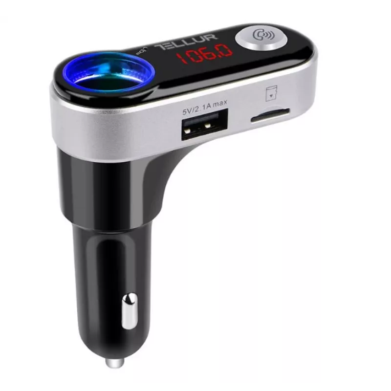 FM-saatja Tellur FMT-B2 Must Bluetooth 5.0 USB auto heliesituseks