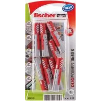 Fischer DuoPower 10 x 50 K NV seinapistik 50 mm 534995 1 komplekt (534995)
