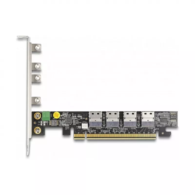 DeLOCK PCI Express x16 kaart 4 sisemisele SFF-8654 4i NVMe hargnemisele