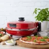Pitsavalmistaja Petra PT5666VDE Bella Pizza 1200 W mittenakkuva pinnaga, lauapealne pitsaahi