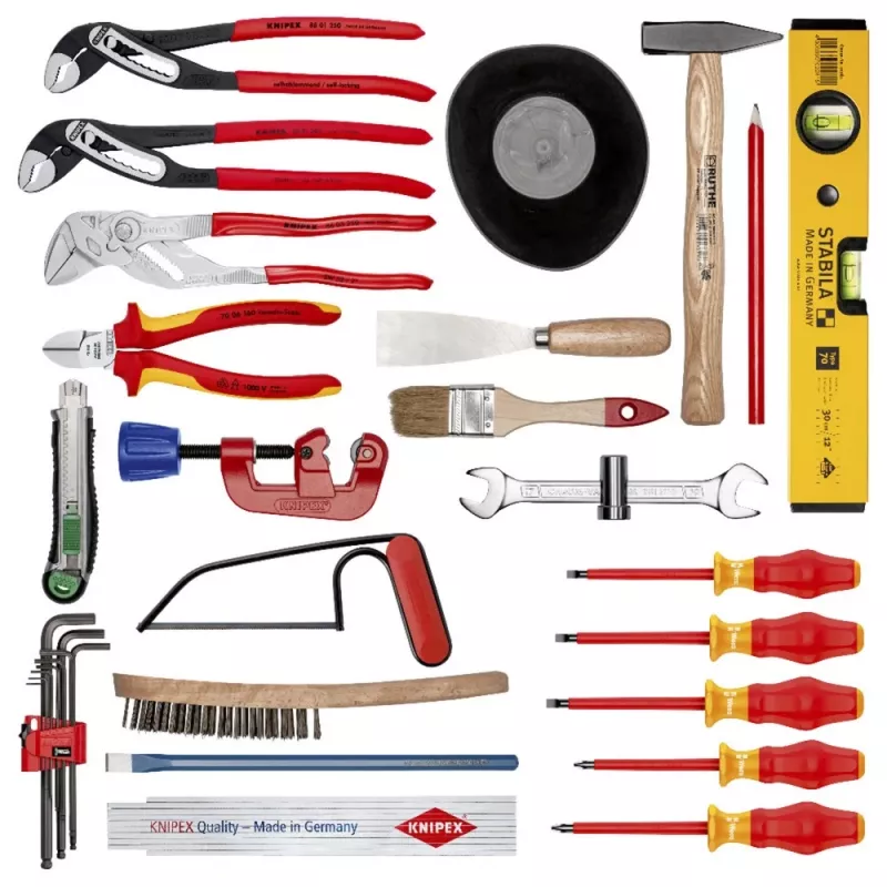 Mehaanikatööriistakomplekt Knipex 00 21 06 HK S 31 tööriista