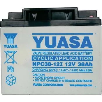 Pliiaku Yuasa NPC38-12 12V 38Ah