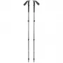 Matkakepid Trail, treeningseade must/oliivroheline, 1 paar, 100-140 cm