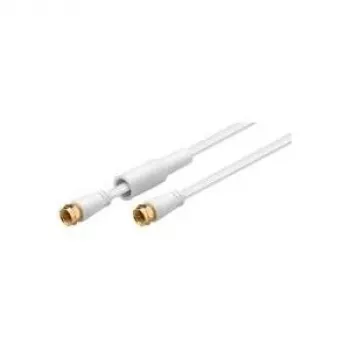 Wentronic 67288-GB koaksiaalkaabel valge