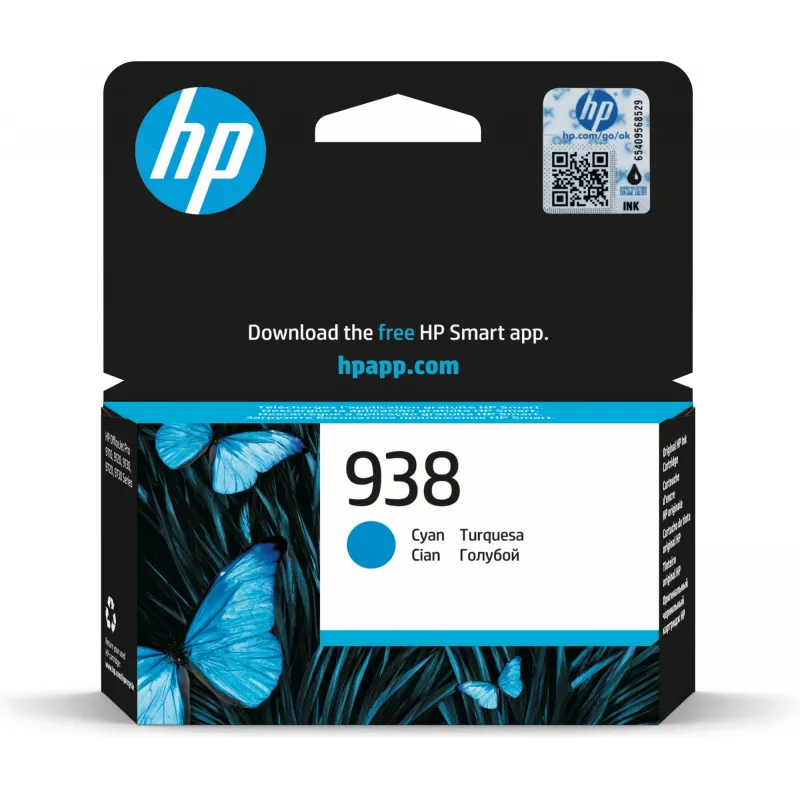 Kassett HP Ink 4S6X5PE tsüaan