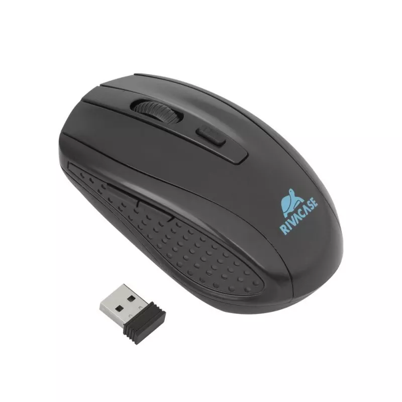 Kohver Rivacase 8038 juhtmevaba hiirega 39,6 cm (15,6 tolli) Must