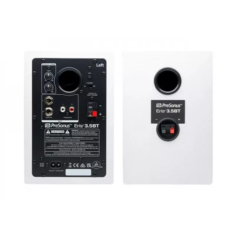 PreSonus Eris 3.5 BT Valge 2nd Gen - paar aktiivseid BT monitore