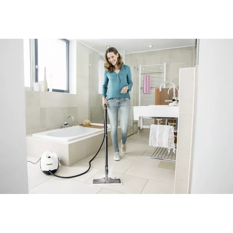 Silindriline aurupuhasti Kärcher SC 3 EasyFix — 1900 W, 0,5 L paak, 3,5 baari, 2,2 m voolik
