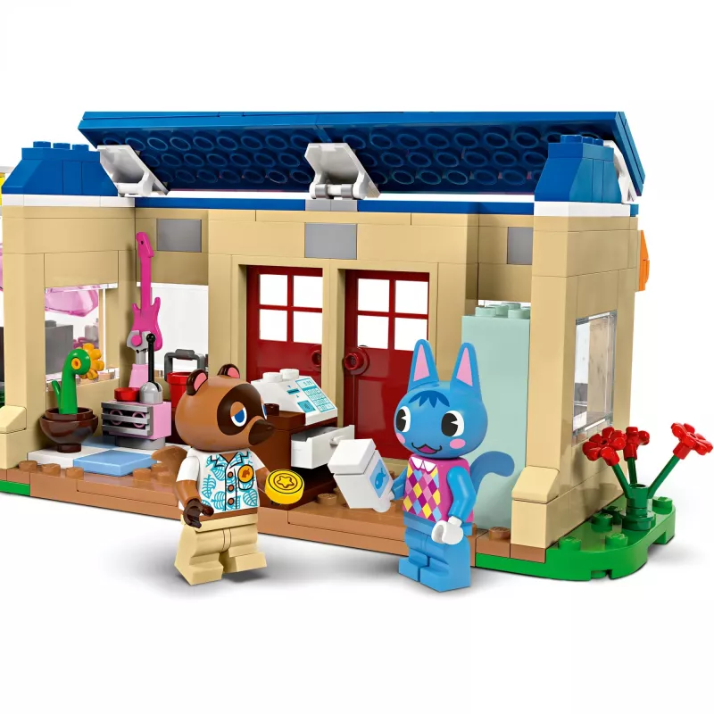 Konstruktsioonimänguasi LEGO 77050 Animal Crossing Nooki pood Sophie maja komplekt – modulaarne mängukomplekt