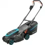Aku-muruniiduk PowerMax 37/36V P4A kasutusvalmis komplekt, 36 V (2x18 V) (must/hall, 2x Li-Ion aku 4,0 Ah, POWER FOR ALL ALLIANCE)