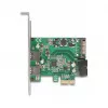 DeLOCK PCI Express x1 kaart 2 x USB 3.2 Gen 1 Type-A + 1 x sisemine 19-pin päis