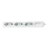 Pikendusjuhe LogiLink LPS229 1,5 m 3 vahelduvvoolupesa siseruumidesse valge