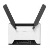 Juhtmevaba ruuter MikroTik Chateau PRO ax — kaheribaline 2,4/5 GHz, 3548 Mbit/s, PoE, 5x LAN, 2 välist antenni, hall/valge