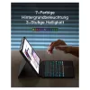 inateck klaviatuur iPad 11 iPad Air 4/5Gen.Com. QWERTZ lilla