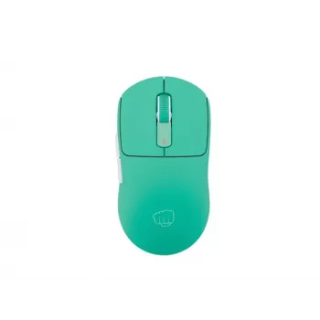 Juhtmevaba hiir Fury Tanto T4 Mint roheline — reguleeritav DPI, USB-vastuvõtja, ergonoomiline disain