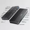 Dokkimisjaam UNITEK D1104A01 USB4 juhtmega 100W Power Delivery