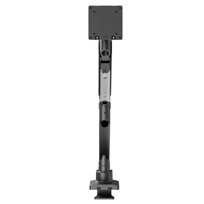 Maclean MC-968 Kahe käega monitori alus gaasivedruga 17-57 27 kg raskeveo täisliikumisega hoidik kinnitus Max VESA 200x200