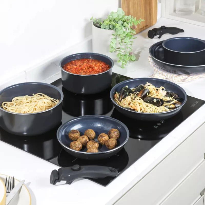 Cookware set Russell Hobbs RH03321EU7 — 8-piece non-stick, dishwasher safe