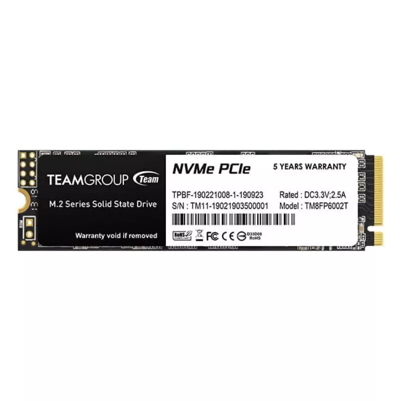 SSD-ketas Team Group 512 GB M.2 PCI Express 3.0 NVMe MP33