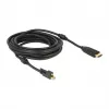 Videokaabli adapter DeLOCK 83732 Mini DisplayPort HDMI-le 5 m Must