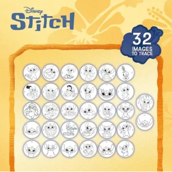 Stitch Projektori joonistuskooli komplekt