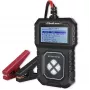 Qoltec Digitaalne akutestija LCD-ekraaniga | Poola menüü | 12V | AGM | GEL | STD | 30-220AH