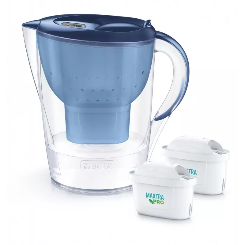 Veefiltrikann BRITA Marella XL kahe sinise MAXTRA PRO vahetuskassetiga