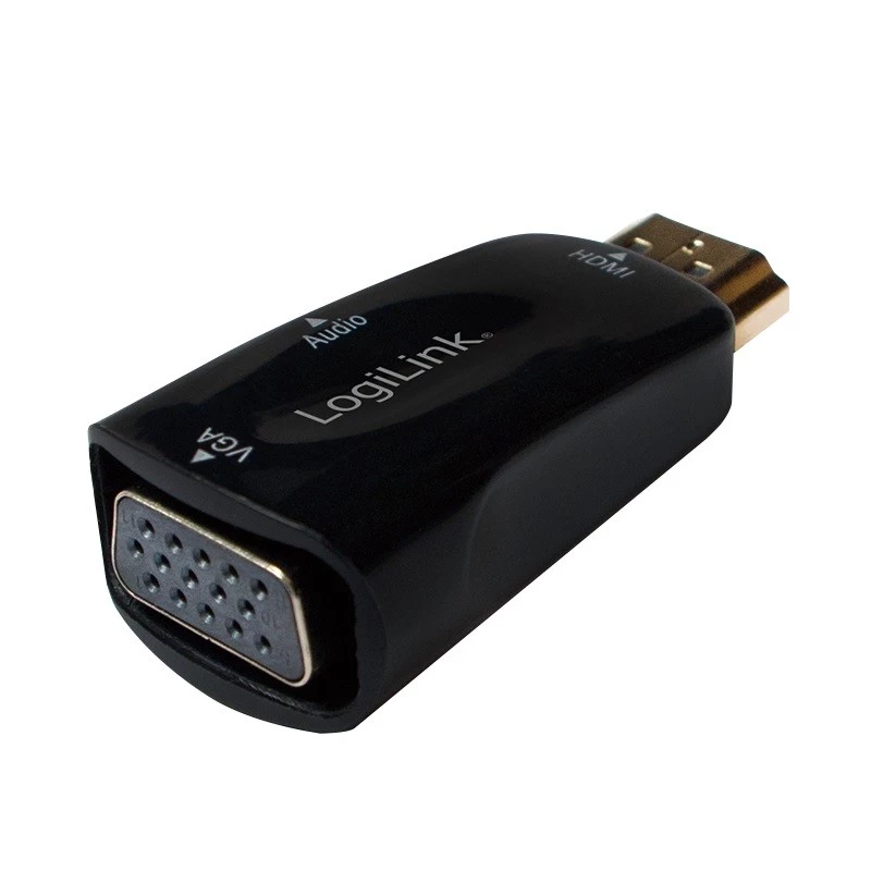 LogiLink CV0107 Kaabliadapter HDMI VGA Must (CV0107)