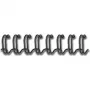 Fellowes - Köitespiraal - 10 mm - 297 mm - 34 rõngast - A4 (210 x 297 mm) - 80 lehte - Must - 100 tk. (53265)