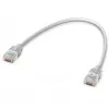 Ubiquiti UACC-Cable-Patch-EL-0.15M-W võrgukaabel, läbipaistev valge, Cat6
